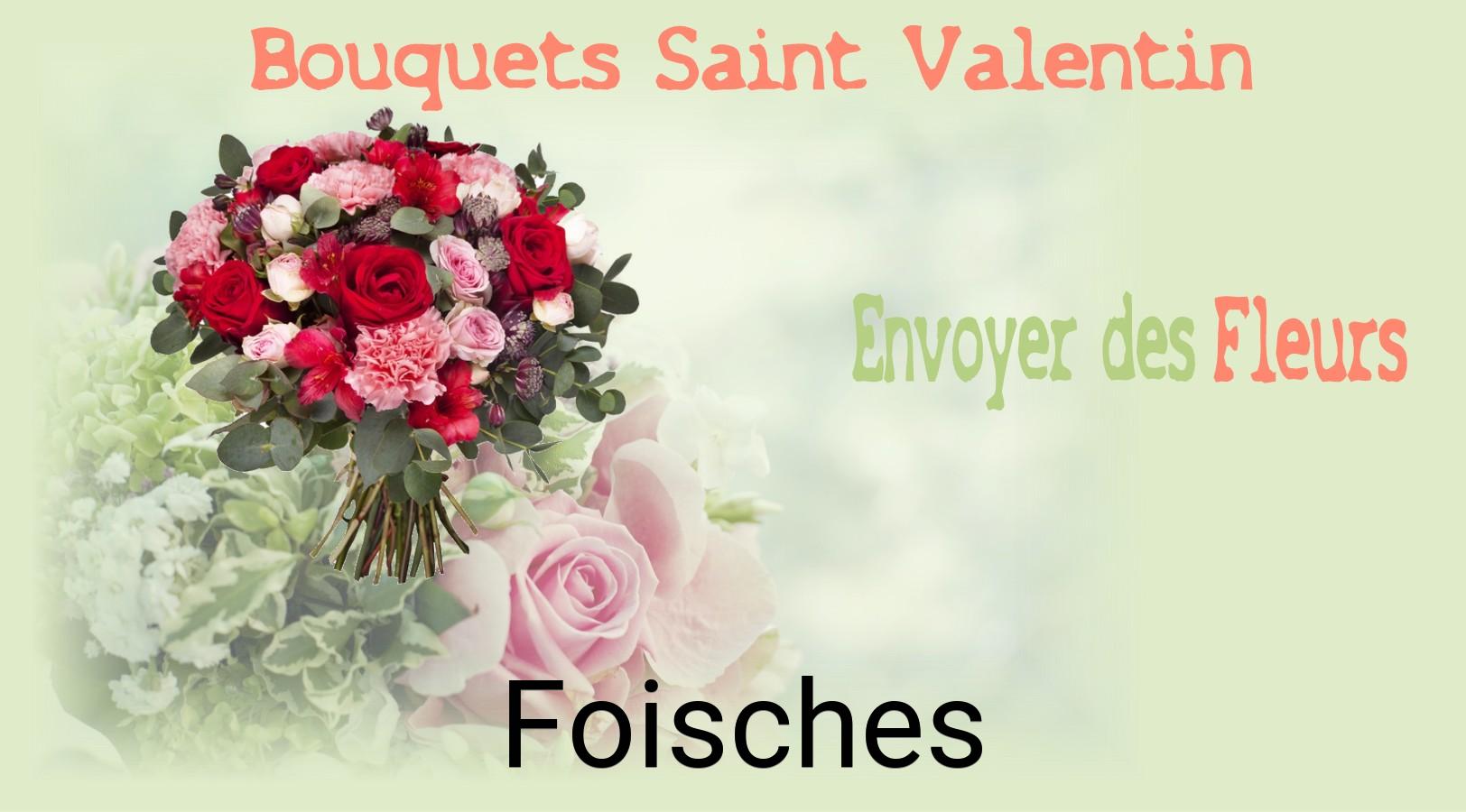 Roses de Saint-Valentin livrées à Foisches